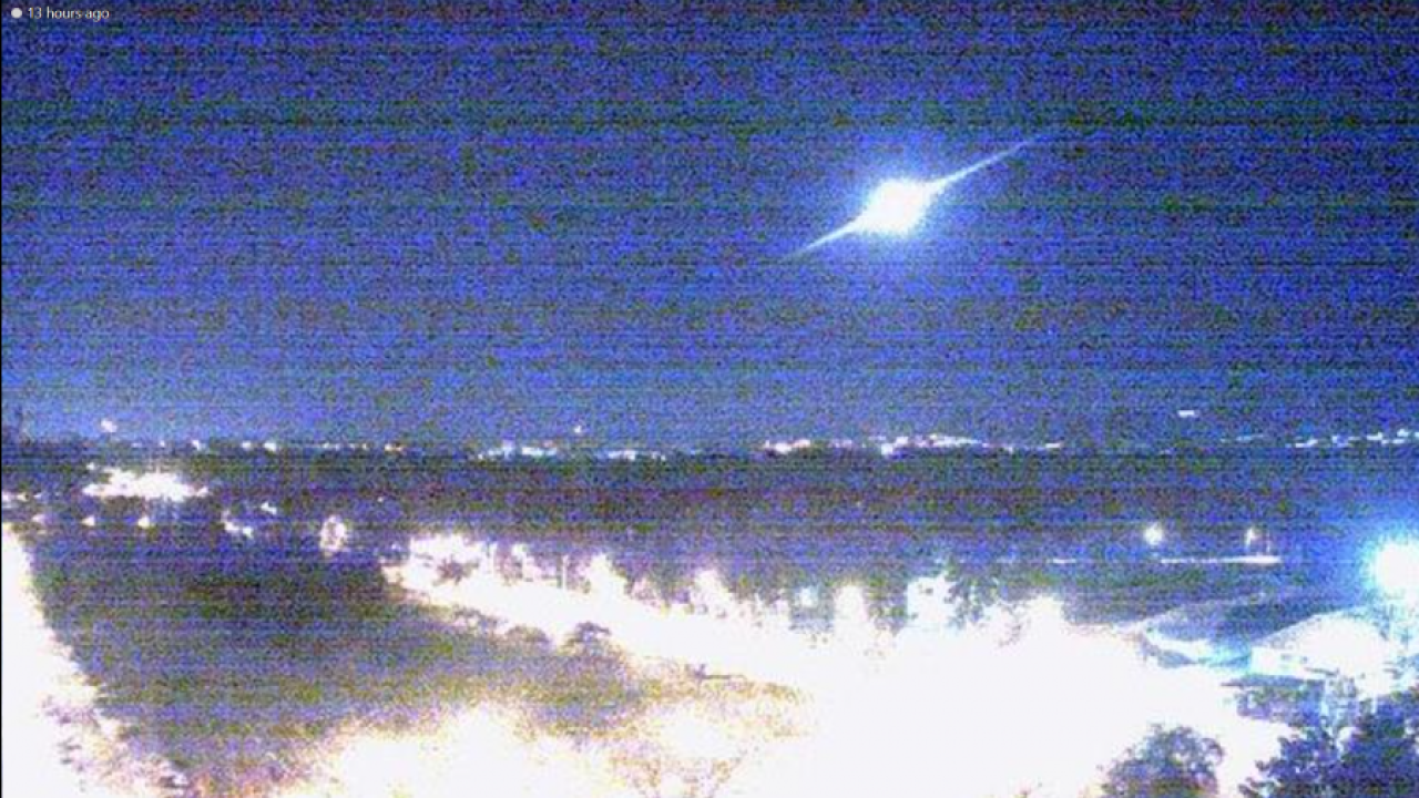 Kamera u Zagrebu uhvatila trenutak pada vojne bespilotne letjelice