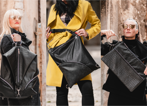 Dizajn za žene sa stavom! Kožne torbe Zorana Mrvoša dostupne su u Galeriji Juraj Dalmatinac