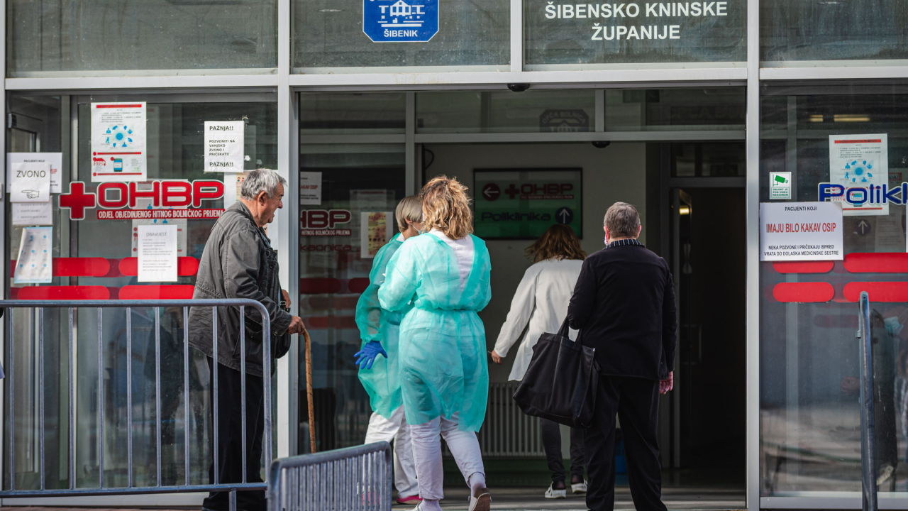 U županiji nema novooboljelih: Na liječenju u šibenskoj bolnici 18 osoba