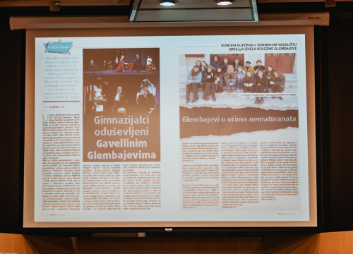 Fotografija 18 - Gimnazijalci predstavili jubilarni 20. broj Pegle: ‘Pandemiju smo kompletno zanemarili i odahnuli od svega’