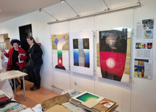 Fotografija 11 - U Galeriji sv. Krševana suvremena japanska tehnika 32 HANGA: 'Ova izložba je jedan most između Šibenika i Tokija'