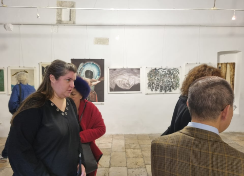 Fotografija 17 - U Galeriji sv. Krševana suvremena japanska tehnika 32 HANGA: 'Ova izložba je jedan most između Šibenika i Tokija'