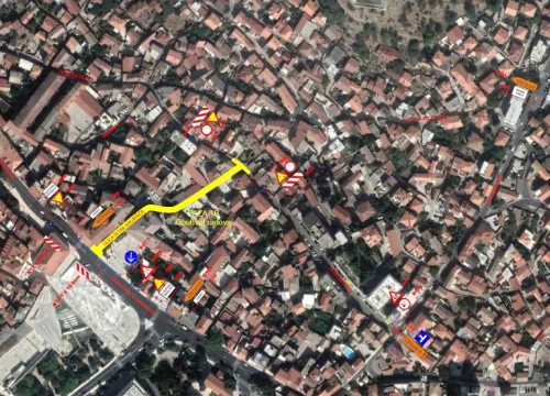 Težačka ulica zatvara se za sav promet sljedeća tri tjedna