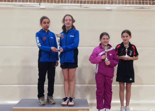 Veliki uspjeh Stolnoteniskog kluba Šibenik i Anđele Živković na Prvenstvu Hrvatske