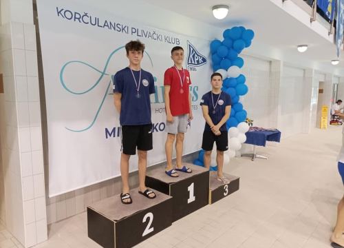 Fotografija 2 - Plivači šibenskog 'Mora' obradovali nastupima, rezultatima i plasmanima na Korčuli