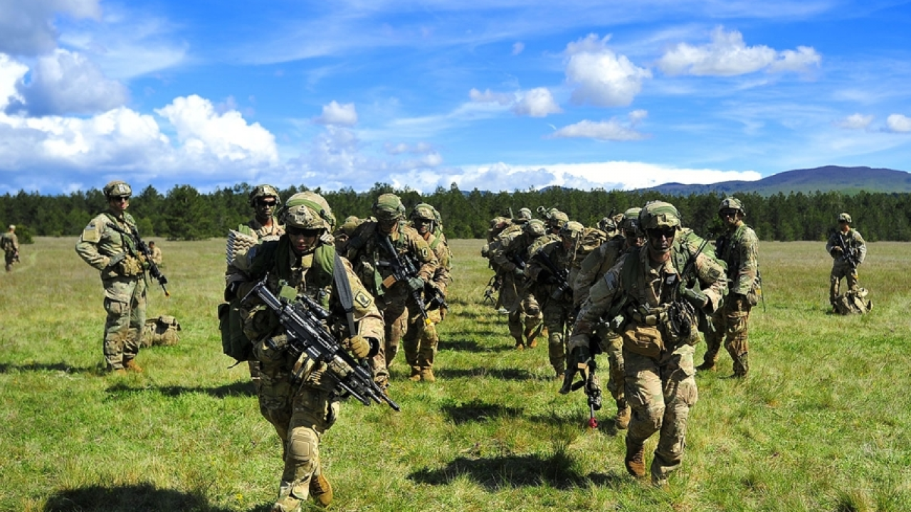Amerikanci na vojnom poligonu kod Knina održavaju vojne vježbe, HV podrška