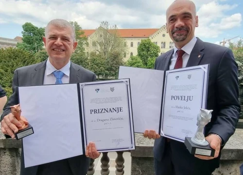 Vijeće veleučilišta i visokih škola nagradilo Dragana Zlatovića i Marka Jelića