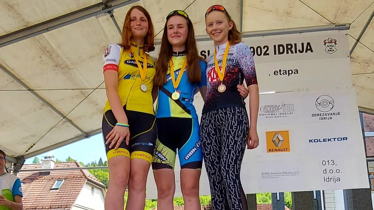 Petra Čuklin iz šibenskog kluba Fortica druga na etapnoj utrci VN Idrije