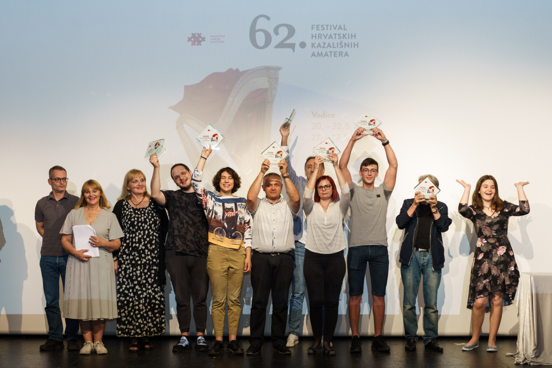 Završen Festival hrvatskih kazališnih amatera u Vodicama: Dodijeljene nagrade najboljima