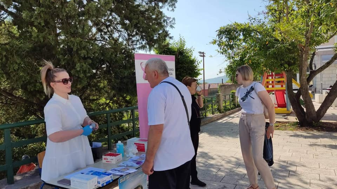 Liga protiv raka u Drnišu obilježila Svjetski dan nepušenja