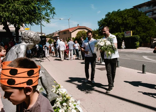 Fotografija 20 - Obilježena 29. godišnjica smrti Dražena Petrovića: 'On je bio veliki igrač, vođa, kapetan i još veći čovjek'