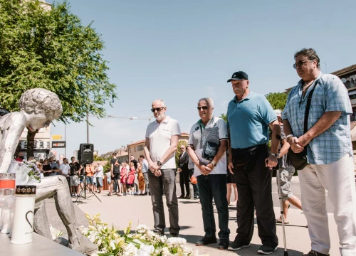 Fotografija 24 - Obilježena 29. godišnjica smrti Dražena Petrovića: 'On je bio veliki igrač, vođa, kapetan i još veći čovjek'