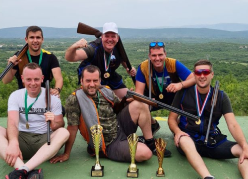 Lovačko društvo Kamenjarka iz Drniša županijski pobjednik u lovačkom trapu