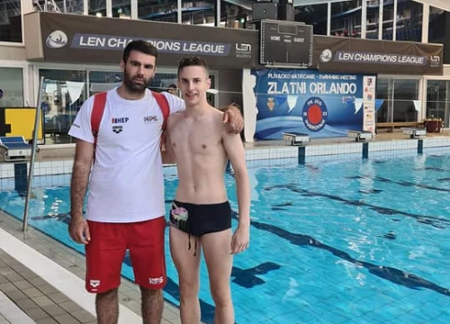 Fotografija 2 - Dva člana Plivačkog klub Šibenik među 10 najboljih hrvatskih kadeta i mlađih juniora