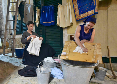Betinjani pokazali kako su nekad izgledali kućanski poslovi i što se jelo
