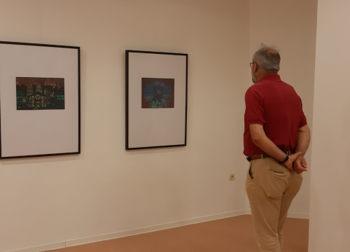 U Gradskoj knjižnici otvorena izložba Borisa Čelara