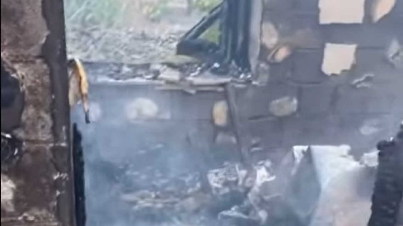 Splitski vatrogasci objavili video izgorene kuće u Zatonu