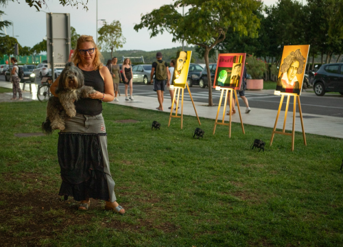 U Azimutu pogledajte izložbu Karlovčanke koja svaki slobobodan trenutak provodi u Šibeniku