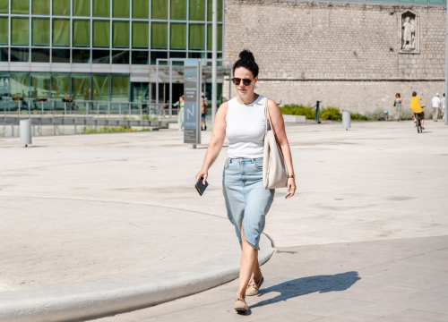 Fotografija 4 - Lijepe Šibenčanke u bezvremenskim modelima i ovog su tjedna ukrale sve poglede u gradu