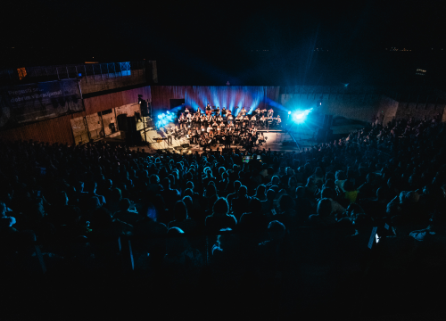 Fotografija 19 - Od Zvona moga grada do Noćas te sanjam majko: Prava šibenska večer na Mihovilu uz Glazbu i 4 Tenora