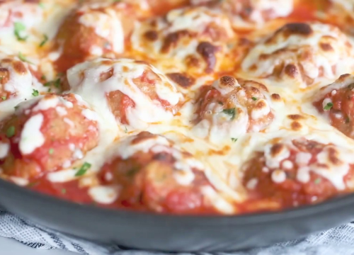 Male, ali slasne: Mesne okruglice od mljevene puretine i sira