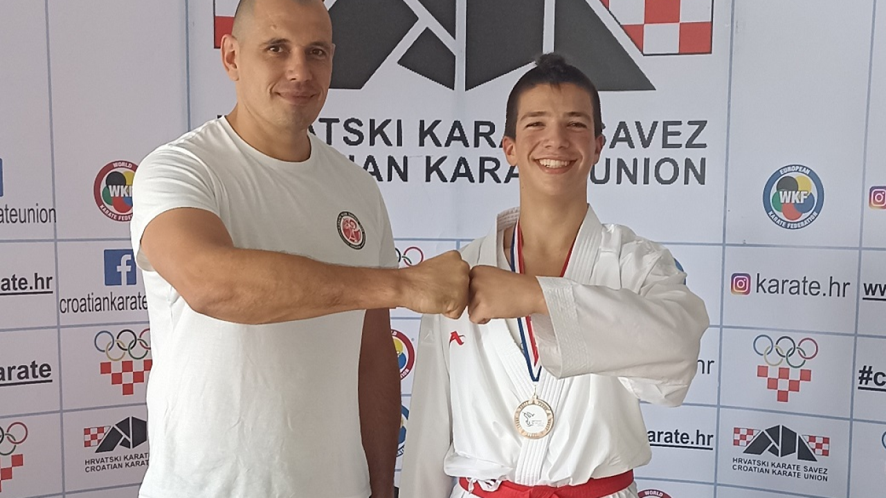 Toma Mileta iz Karate kluba Šibenik 1066 broncom na Otvorenom prvenstvu Hrvatske plasirao se na Svjetsko prvenstvo