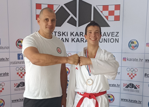 Toma Mileta iz Karate kluba Šibenik 1066 broncom na Otvorenom prvenstvu Hrvatske plasirao se na Svjetsko prvenstvo