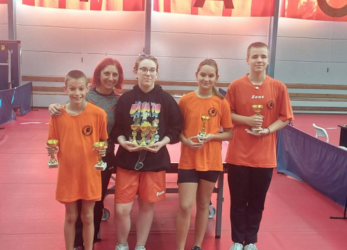 Šibenski mlađi stolnotenisači nastavljaju s uspješnim nastupima