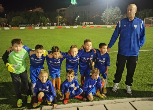 Fotografija 16 - Mladi nogometaši Šibenika (godište 2012.) osvojili turnir u Zadru, u finalu rutinski protiv Hajduka