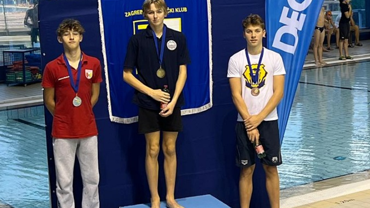 Plivači Mora uspješni na dva turnira: Goran Stegić do zlata na 50 metara leptir