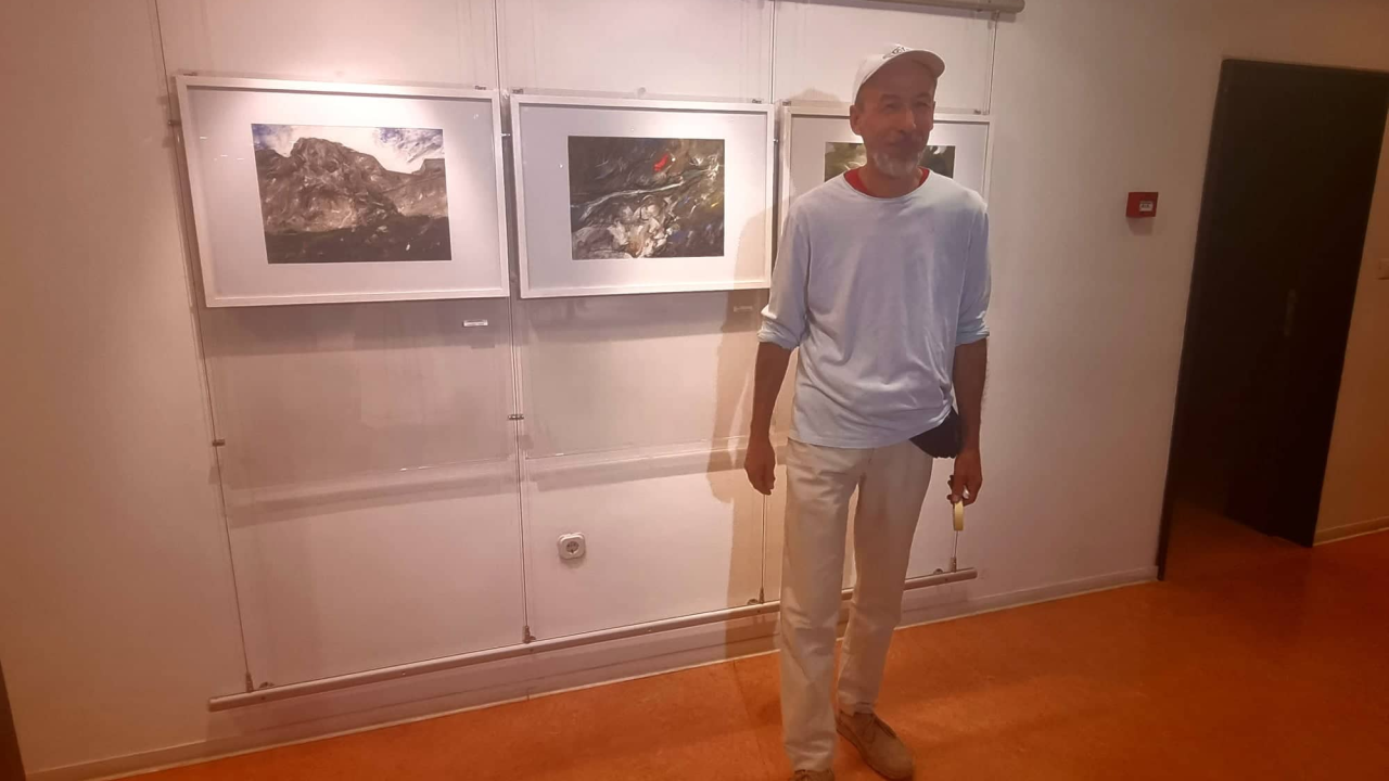 U Gradskoj knjižnici 'Juraj Šižgorić' otvorena izložba slika Nevena Zoričića 'Liburnus'