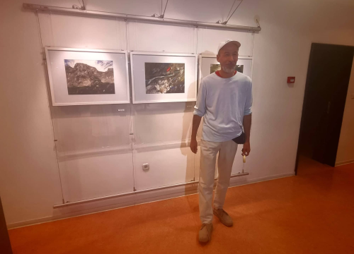 U Gradskoj knjižnici 'Juraj Šižgorić' otvorena izložba slika Nevena Zoričića 'Liburnus'