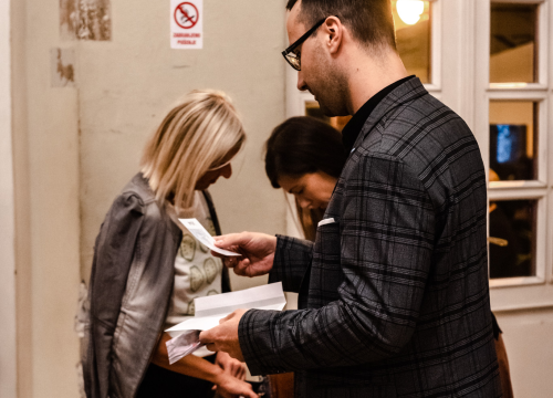 Fotografija 3 - U šibenskom kazalištu izvedena premijera 'Prijevare': 'Stvarno vrlo intrigantno'