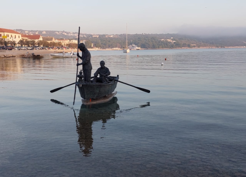 Fotografija 4 - Primošten dobio novu atrakciju: Spomenik s dva ribara u barci