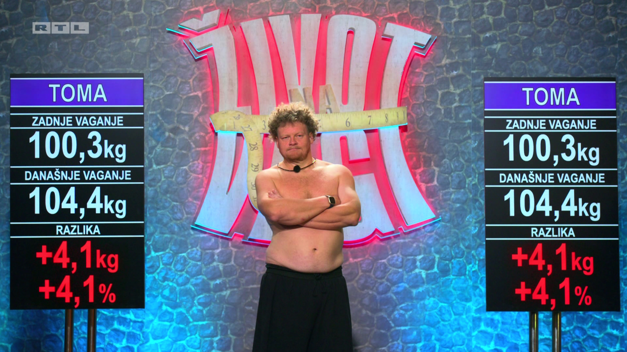 Šok u Život na vagi: Favorit Toma se udebljao 4 kilograma i napustio show