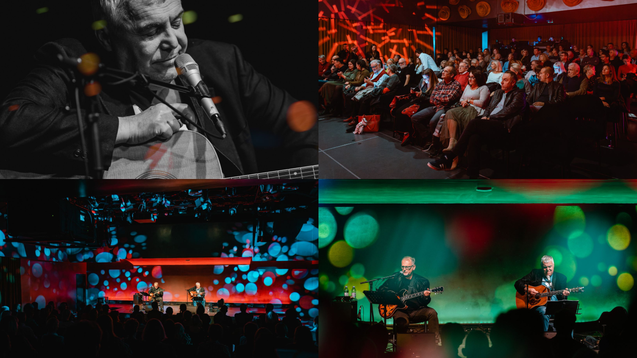 Arsenov prijatelj Zoran Predin u Kući umjetnosti Arsen oduševio glazbom i humorom