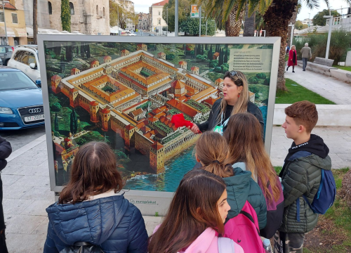 Fotografija 3 - Osnovna škola Brodarica ugostila učenike i kolege iz Rumunjske u okviru K1 projekta