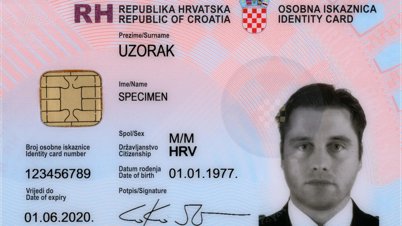 'Jedan od najljepših identifikacijskih dokumenata izrađen u zadnjih nekoliko godina'