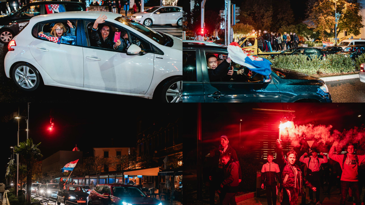 Samba na vučnoj službi! Šibenik je u transu, pogledajte ludilo na ulicama nakon prolaska u polufinale