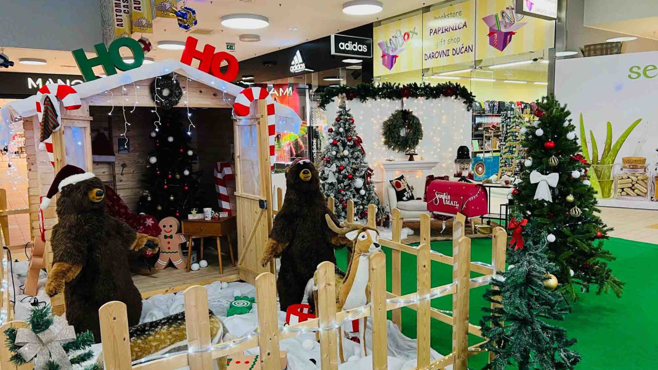 Zimska bajka i čarolija adventa čekaju vas u Dalmare shopping centru!