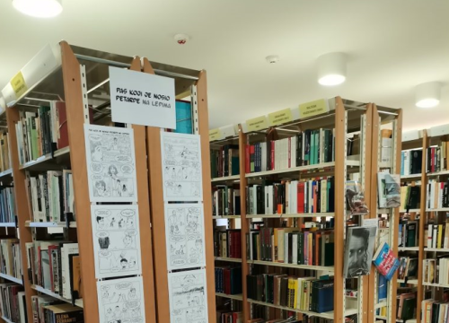 U kninskoj knjižnici izložen strip kojega su nacrtala djeca s poremećajem iz autističnog spektra