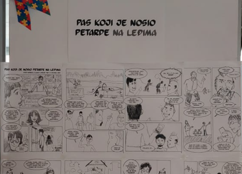 U knjižnici pogledajte strip koji su nacrtala djeca s autizmom: 'Djeca s teškoćama u razvoju boje se petardi'