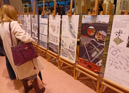 Šibenik budućnosti: U knjižnici otvorena zanimljiva izložba studenata arhitekture