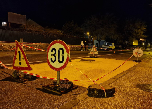 Fotografija 4 - Šahtovi u Njivicama i na Njegoševu sanirani: Čekaju se još usporivači kraj škole