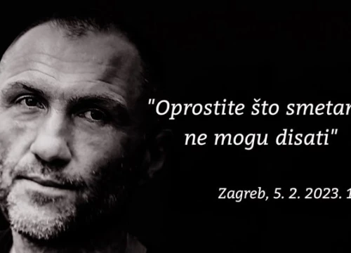 'Oprostite što smetam, ne mogu disati': U Zagrebu danas prosvjed zbog smrti Vladimira Matijanića
