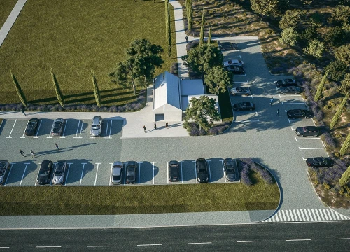 Fotografija 4 - Pogledajte kako će izgledati plato ispred svetišta Gospe Vrpoljačke