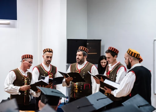Fotografija 17 - Svečana promocija studenata VUŠ-a: 'Vi ste budućnost naše zemlje i ona će biti onakva kakvom je vi oblikujete'