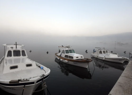 Fotografija 4 - Magla jutros prekrila Šibenik, prizori s rive su kao iz filma