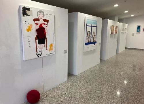 Fotografija 5 - Promocija šibenske umjetnosti u slavonskoj metropoli: U Osijeku otvorena izložba članova Grupe 9!