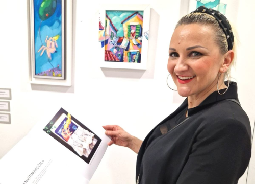 Promocija šibenske umjetnosti u slavonskoj metropoli: U Osijeku otvorena izložba članova Grupe 9!